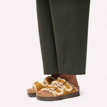 Birkenstock Arizona Shearling Platform - Mink